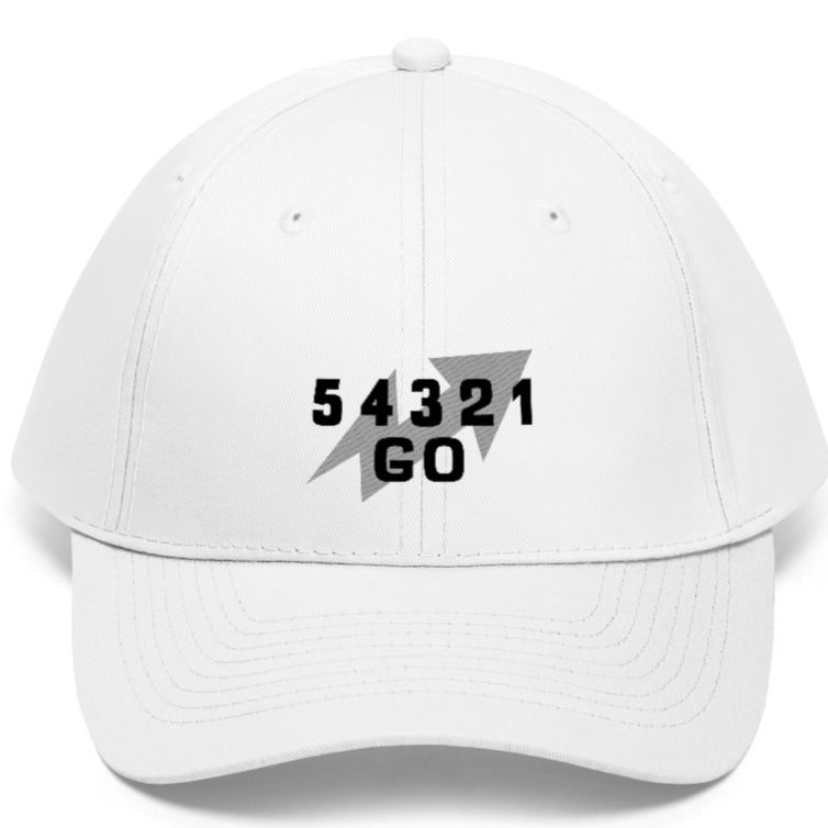 5 4 3 2 1 GO Inspiring Twill Hat