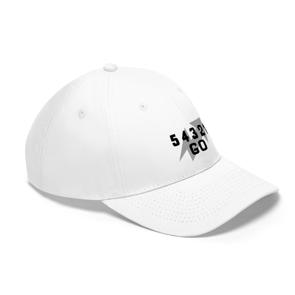 5 4 3 2 1 GO Inspiring Twill Hat