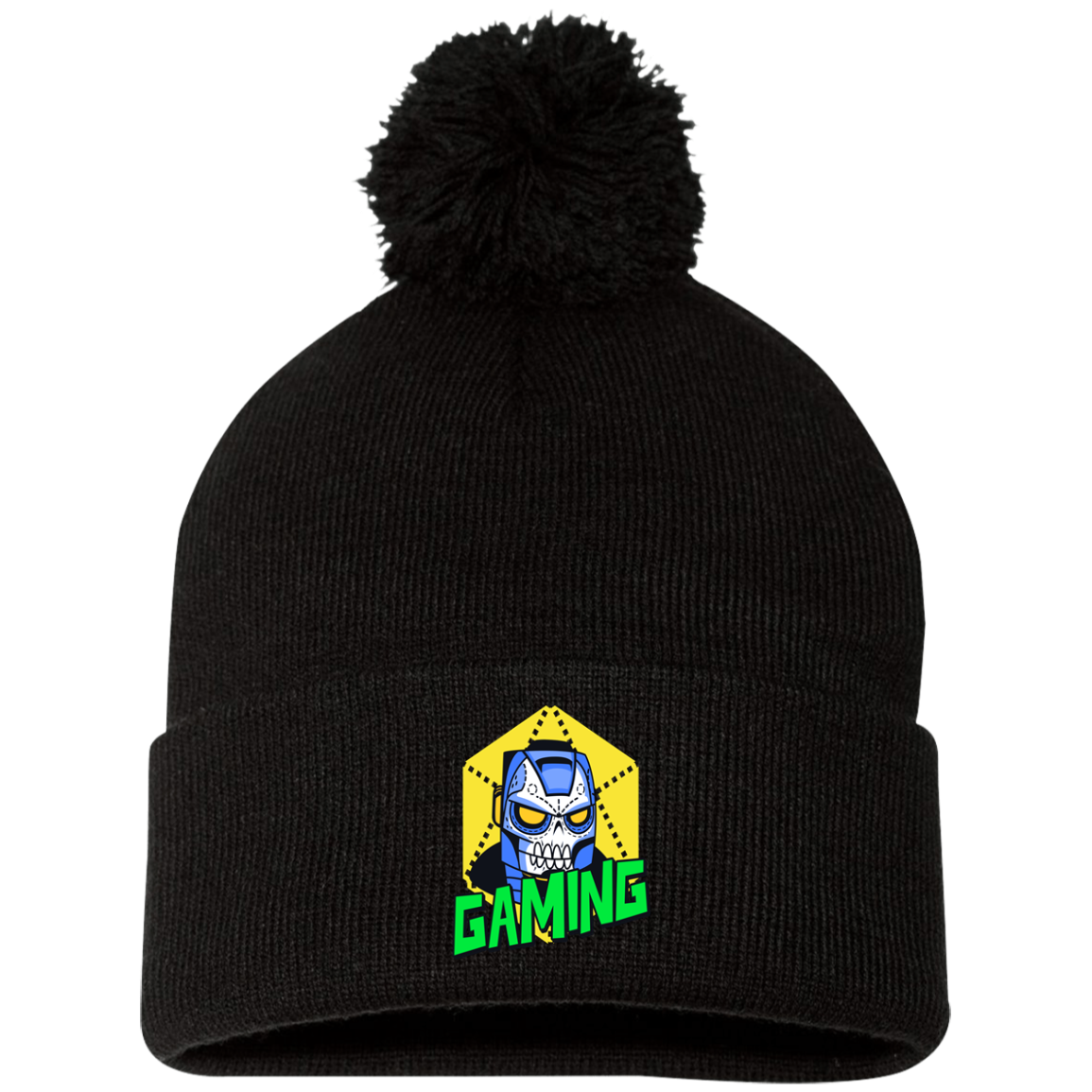 Gaming  Pom Knit Cap