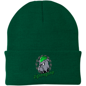 Bulldog Beanie  Knit