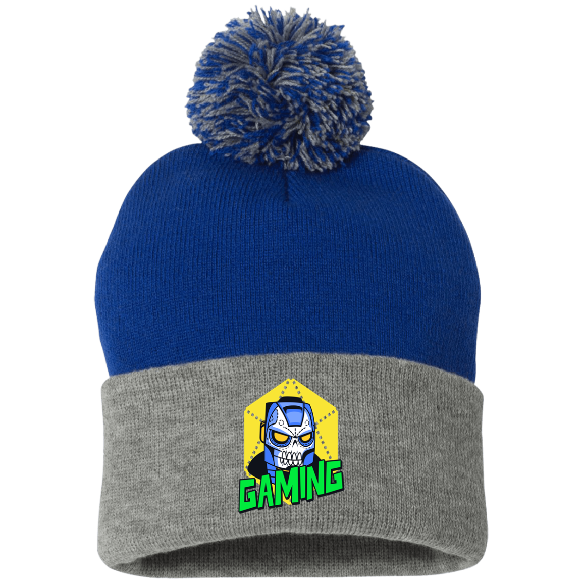 Gaming  Pom Knit Cap