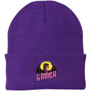 Gamer Vampire Girl Knit Cap