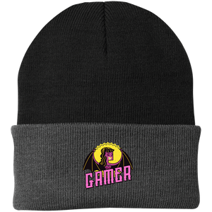 Gamer Vampire Girl Knit Cap