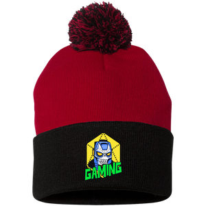 Gaming  Pom Knit Cap