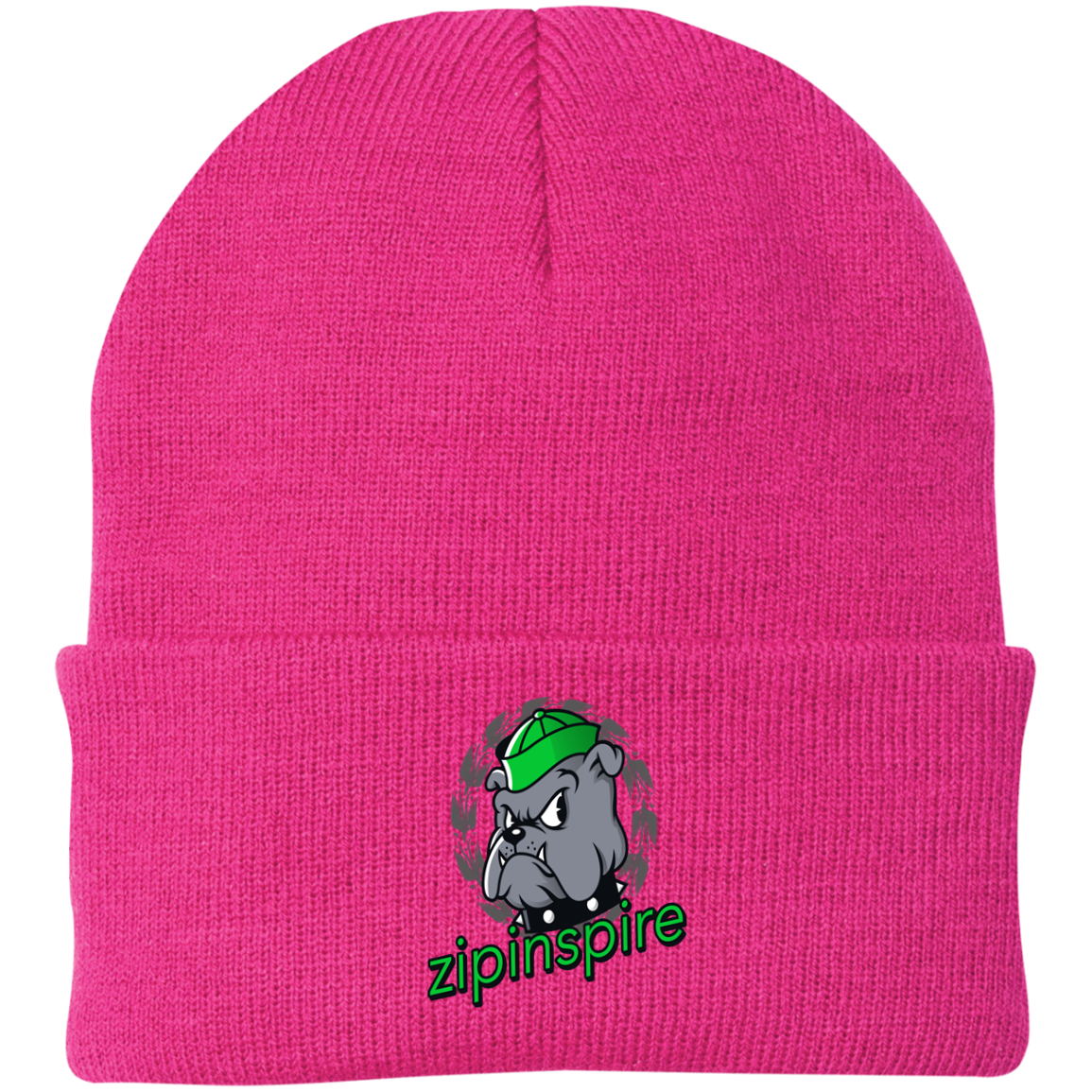 Bulldog Beanie  Knit