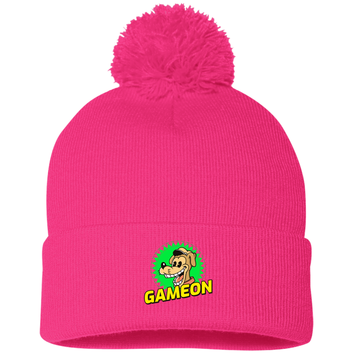 Gameon Dog -  Pom Pom Knit Beanie