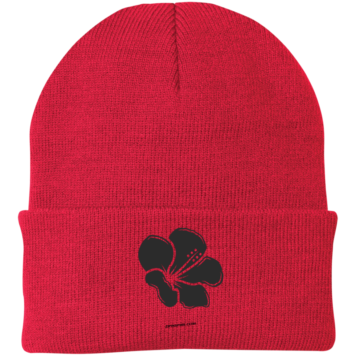 Hibiscus Flower Wealth & Love - Knit Beanie