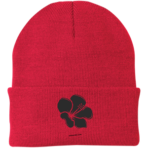 Hibiscus Flower Wealth & Love - Knit Beanie