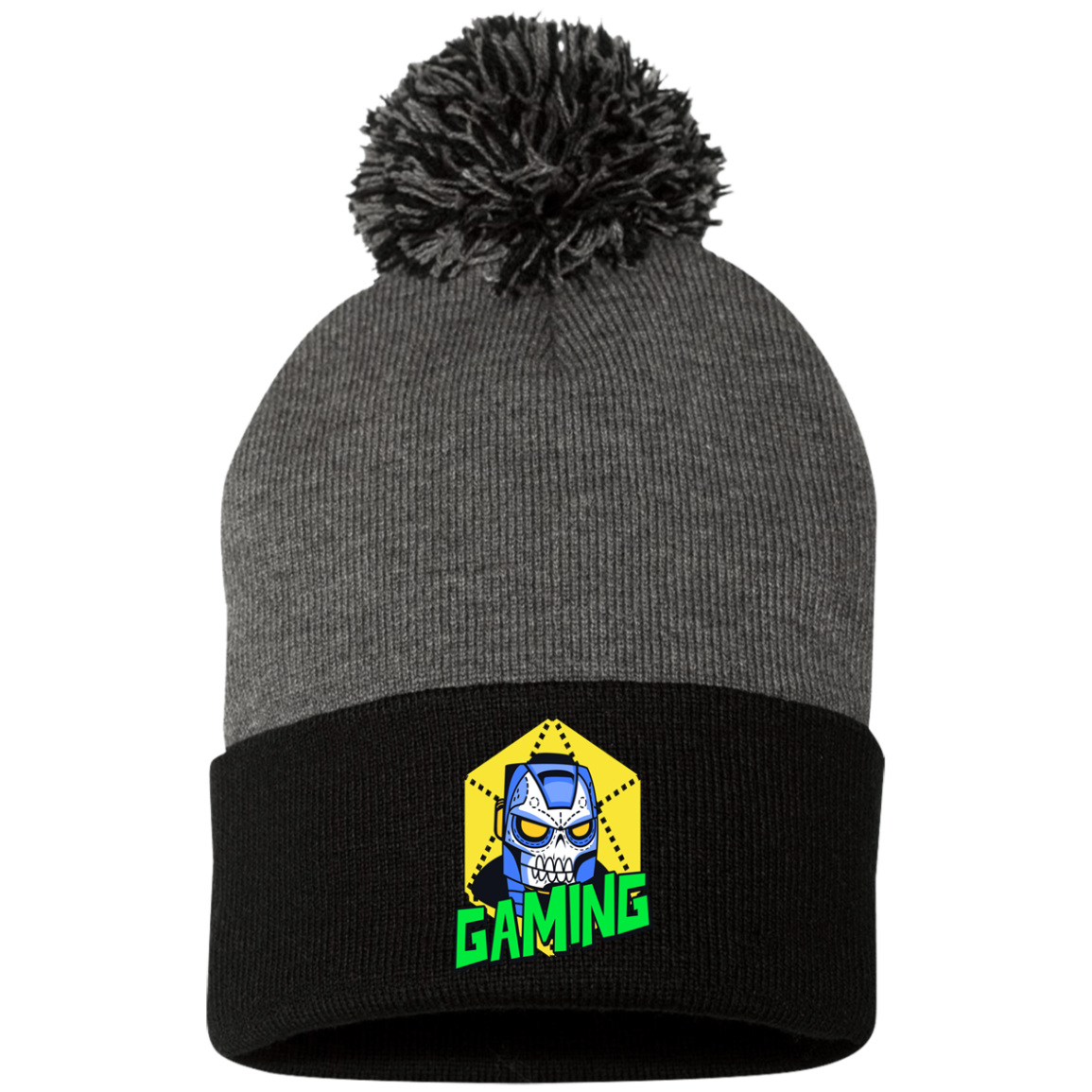 Gaming  Pom Knit Cap