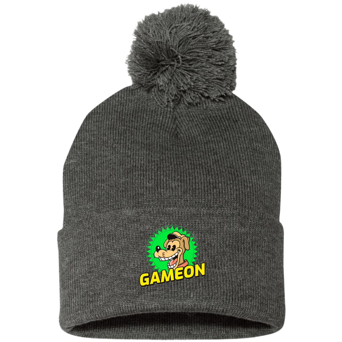 Gameon Dog -  Pom Pom Knit Beanie