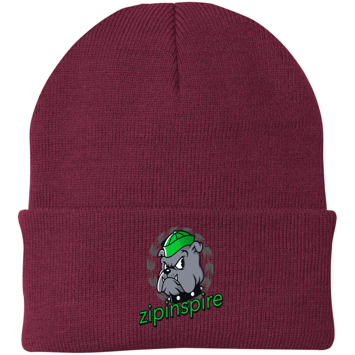 Bulldog Beanie  Knit