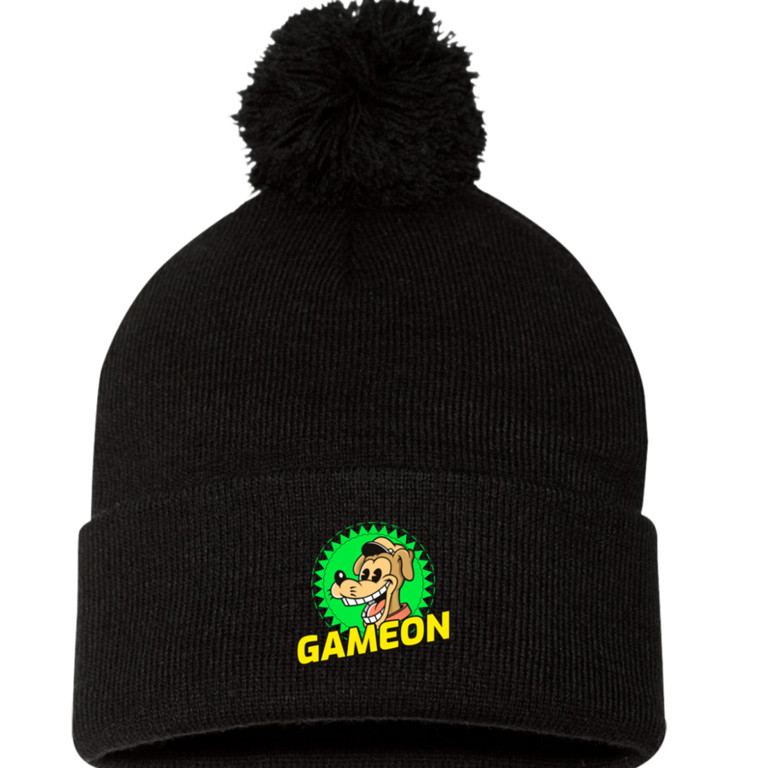 Gameon Dog -  Pom Pom Knit Beanie