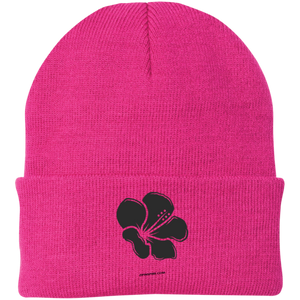 Hibiscus Flower Wealth & Love - Knit Beanie