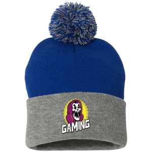 Gaming Pom Pom Knit Cap