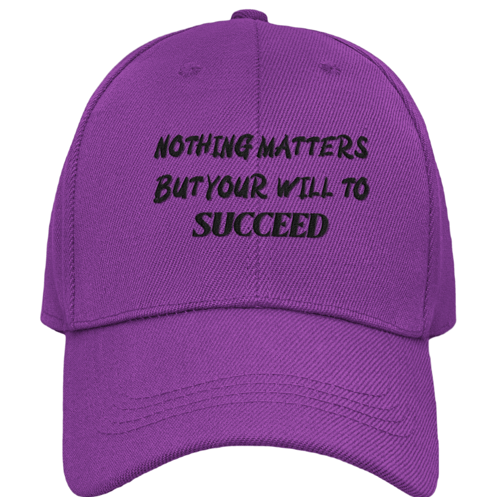 Will to succeed cap