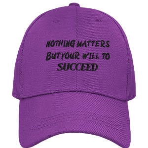 Will to succeed cap