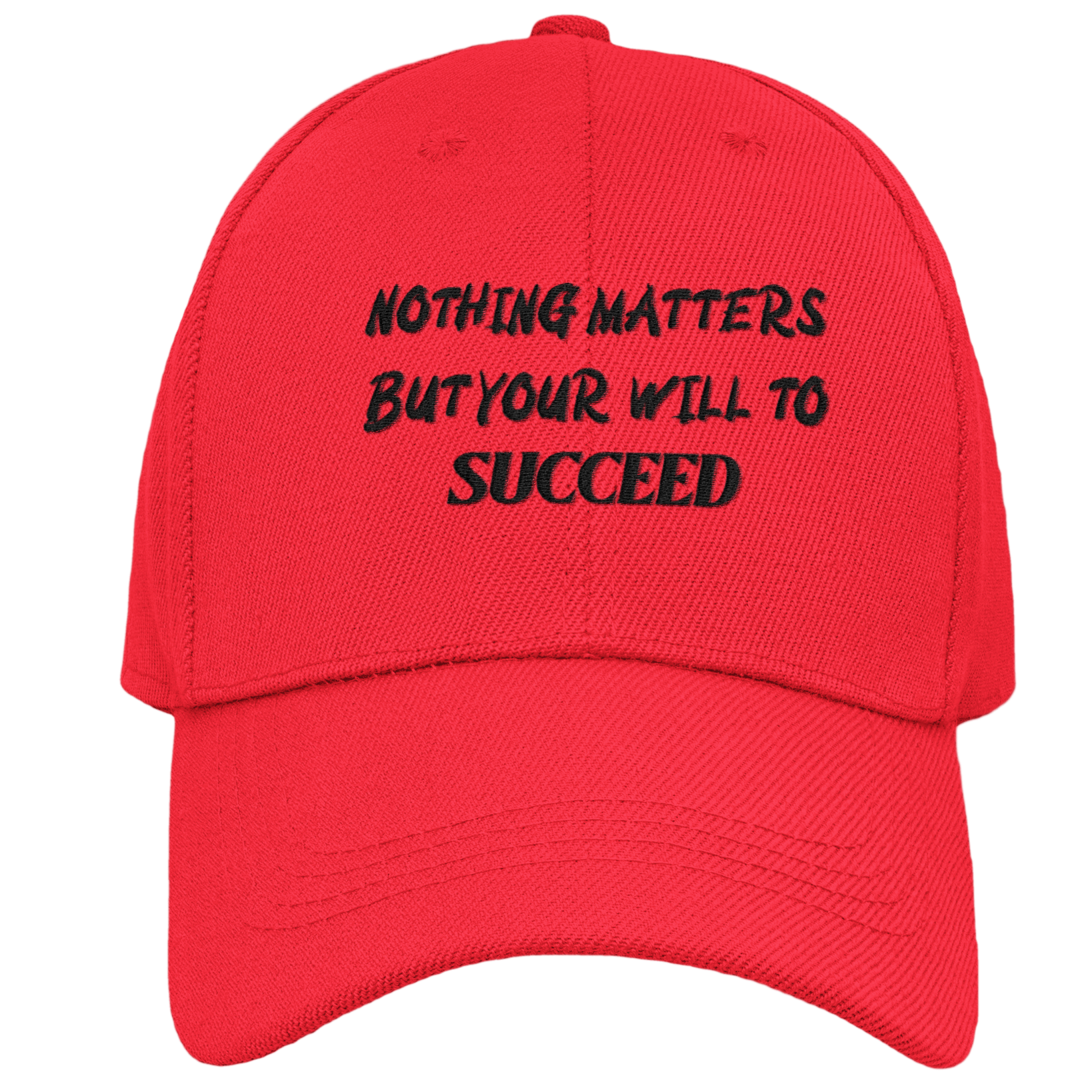 Will to succeed cap