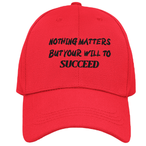 Will to succeed cap