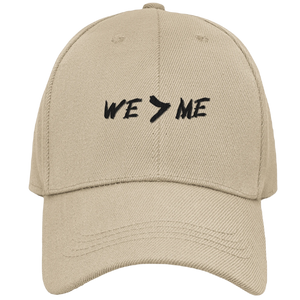 WE > ME Soft baseball cap