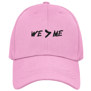 WE > ME Soft baseball cap